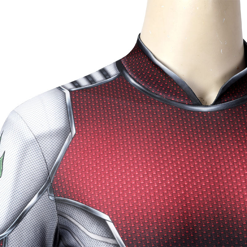 Titans Beast Boy Jumpsuits Cosplay Costume — side view