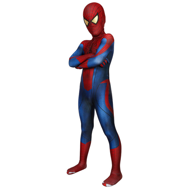 The Amazing Spider-Man Peter Parker Kids Cosplay Costume — side view
