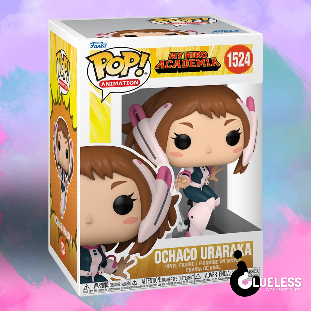 Ochaco Uraraka Funko Pop (Chase Bundle) — back view