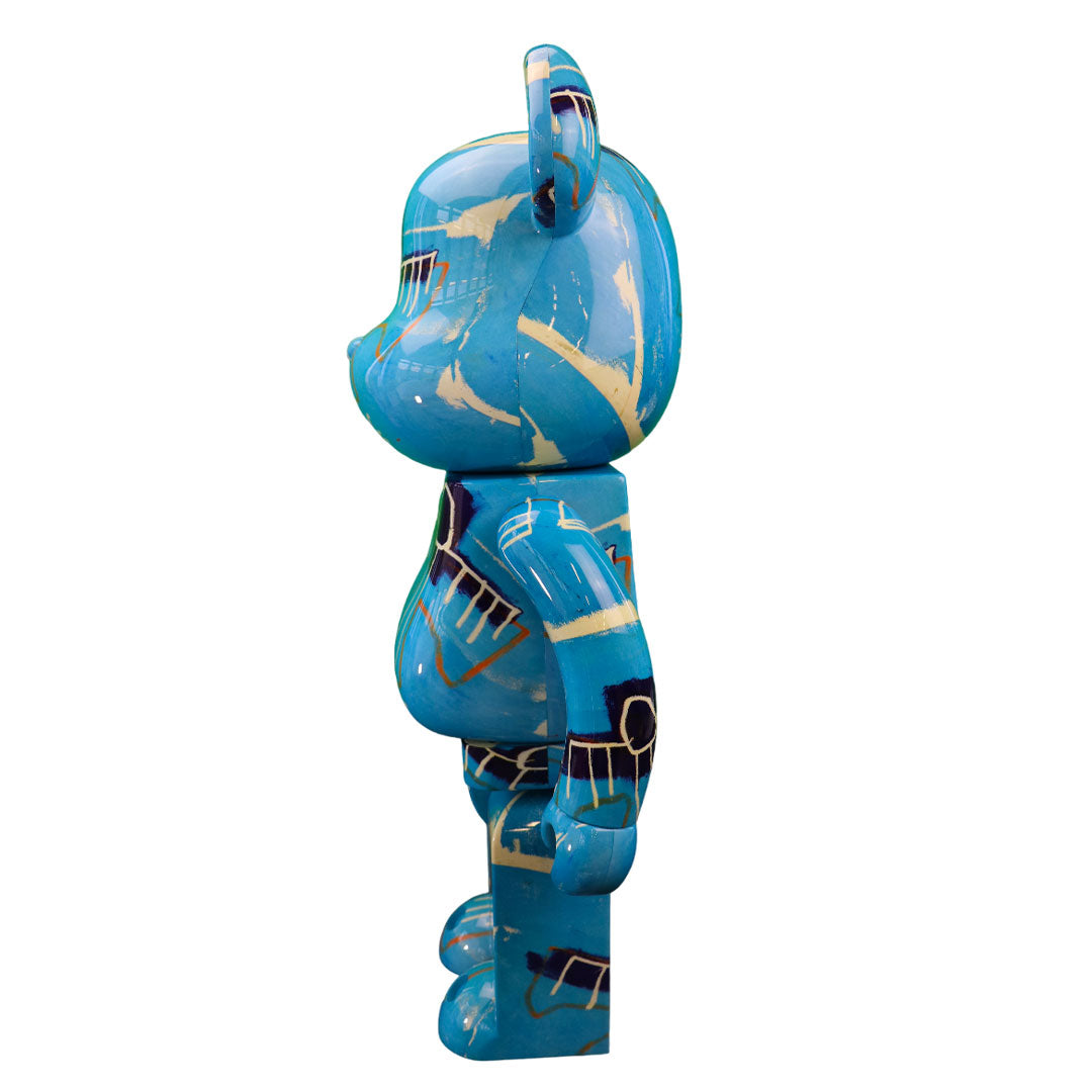 1000% Bearbrick Jean-Michel Basquiat 9 — detail