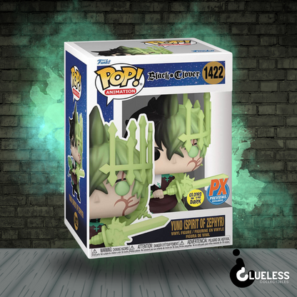 Yuno Spirit of Zephyr Glow-in-the-Dark Funko Pop!-PX Previews Exclusive!