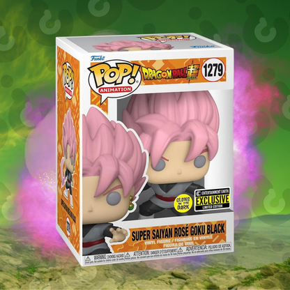 Super Saiyan Rose Goku Black Glow-in-the-Dark Funko Pop! - Entertainment Earth Exclusive