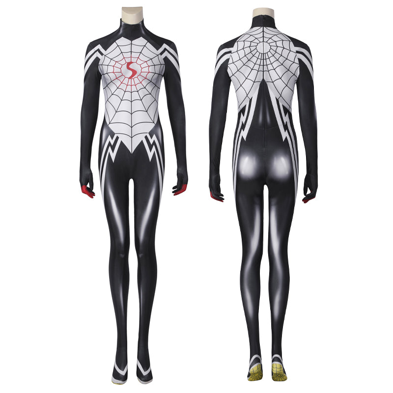 The Amazing Spider-Man Silk Cindy Moon Cosplay Costume — side view