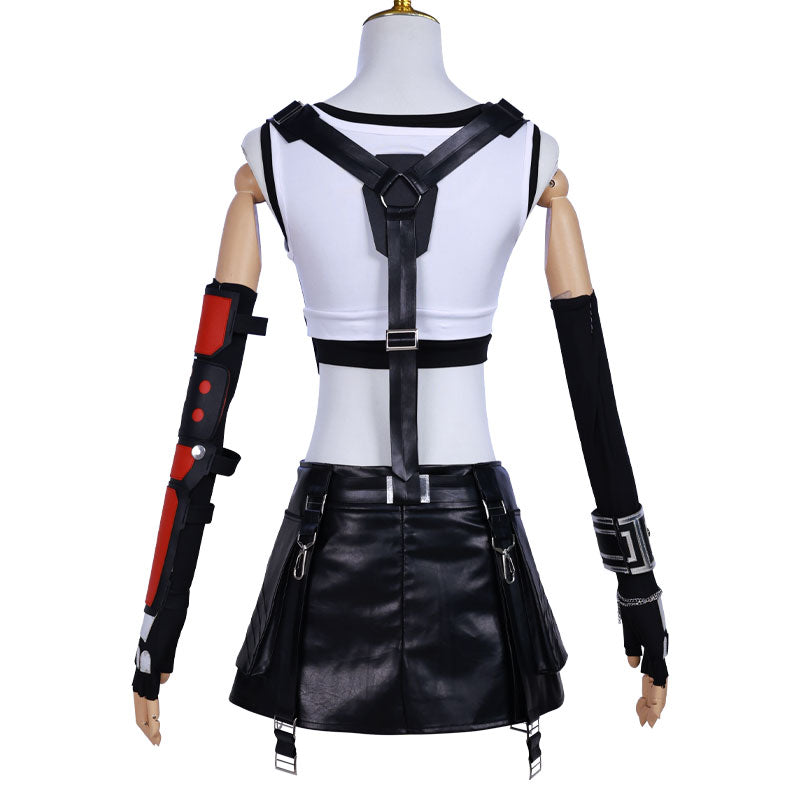 Final Fantasy VII Remake FF7 Tifa Lockhart Cosplay Costumes — side view