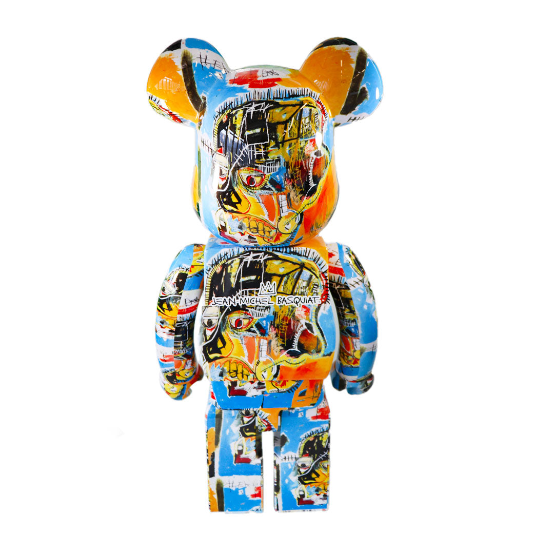 1000% Bearbrick Jean-Michel Basquiat 10 — side view