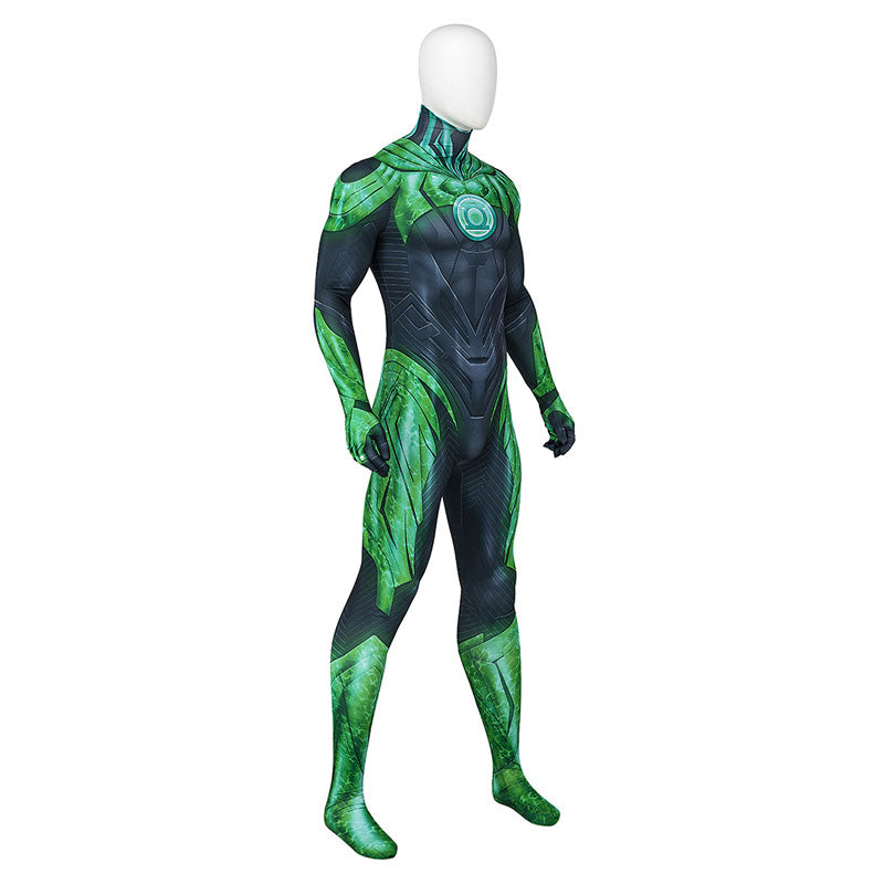 Suicide Squad Green Lantern Jumpsuit Cosplay Costume — side view