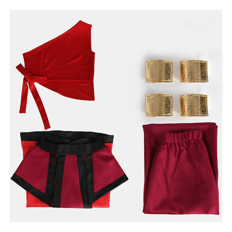 Avatar: The Last Airbender Katara Red Dress Cosplay — packaging