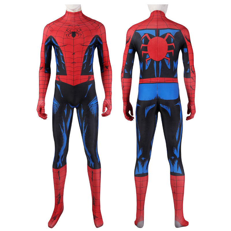 The Amazing Spider-Man Peter Parker Jumpsuits Cosplay Costume — side view