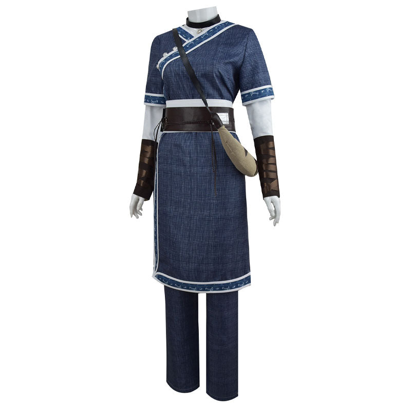Avatar: The Last Airbender Katara Cosplay Costume — side view
