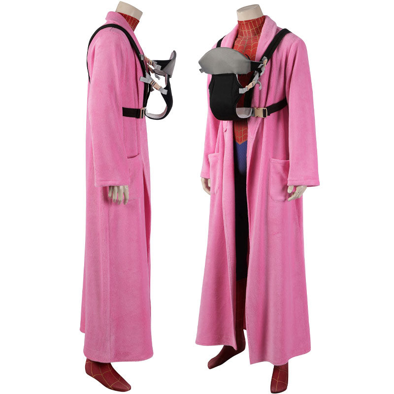 Spider-Man: Across The Spider-Verse Peter Parker Jumpsuit Cosplay Costumes — side view