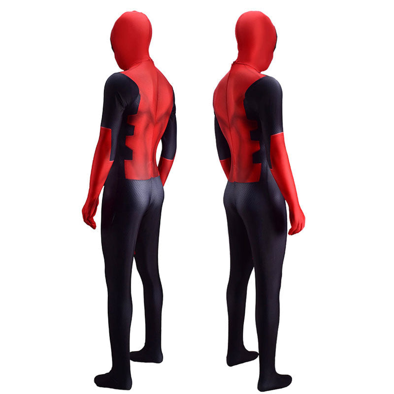 Deadpool Wade Wilson Red Jumpsuit Cosplay Costumes — side view