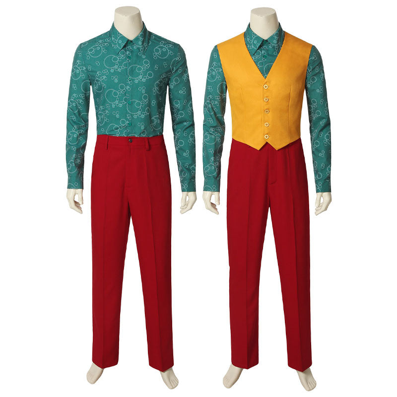 Joker: Folie a Deux Arthur Fleck Red Cosplay Costume — side view
