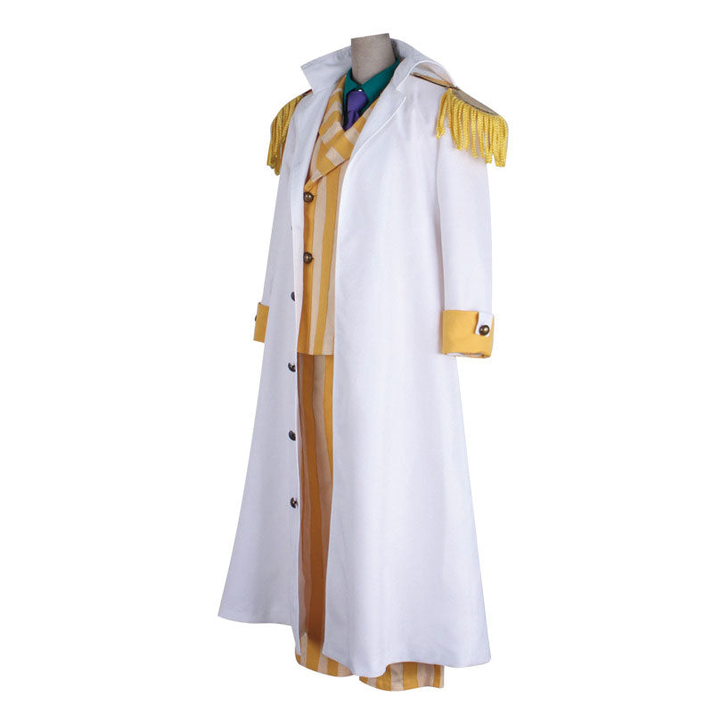 One Piece Borsalino Kizaru Cosplay Costume — side view