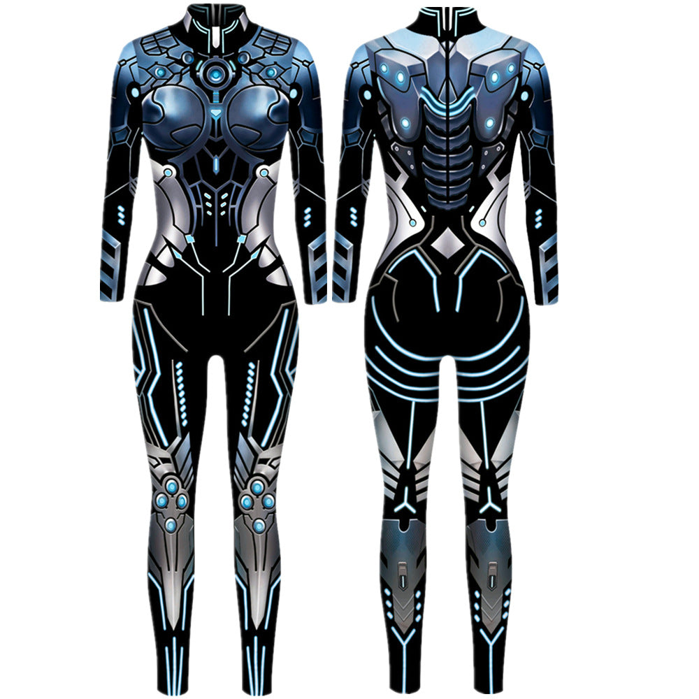 Robot Bodysuit Bodysuit Halloween Sexy — detail