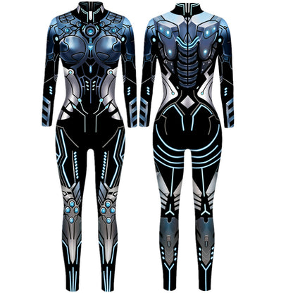Robot Bodysuit Bodysuit Halloween Sexy — detail