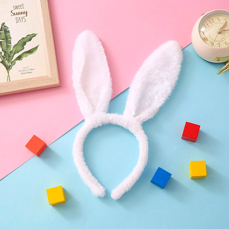 Plush Sequins Rabbit Ears Headband | Magic Stories