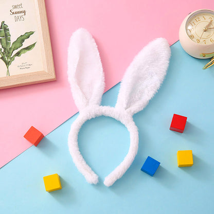 Plush Sequins Rabbit Ears Headband | Magic Stories