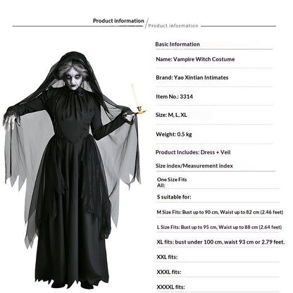 Ghost BrideGhostly Bride Theatrical Costume | Magic Stories