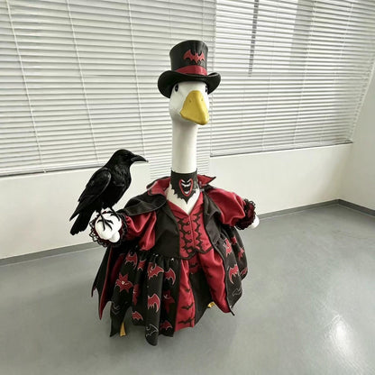 Halloween Vampire Porch Goose Costume Gothic — packaging