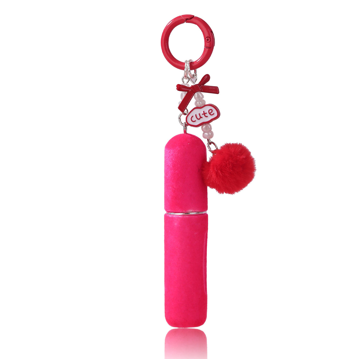 Plush Bag Charm Perfume Bottle Girly | Magic Stories