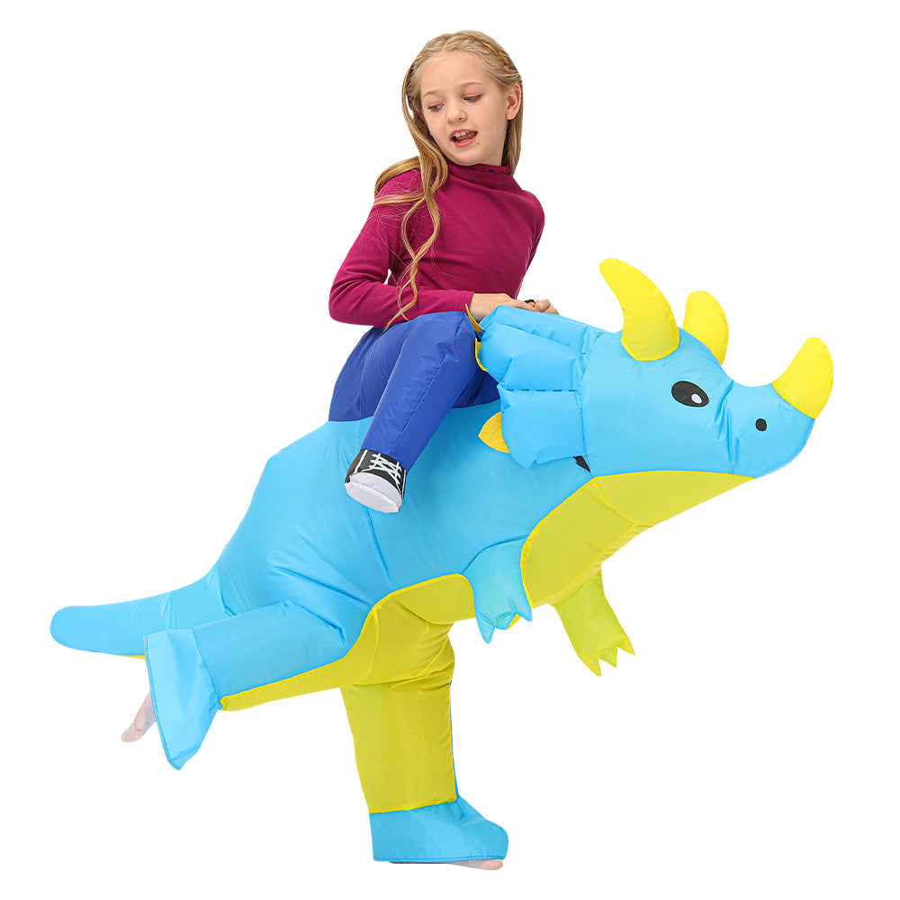 Halloween Childrens Dinosaur Walking Costume Performance Outfit