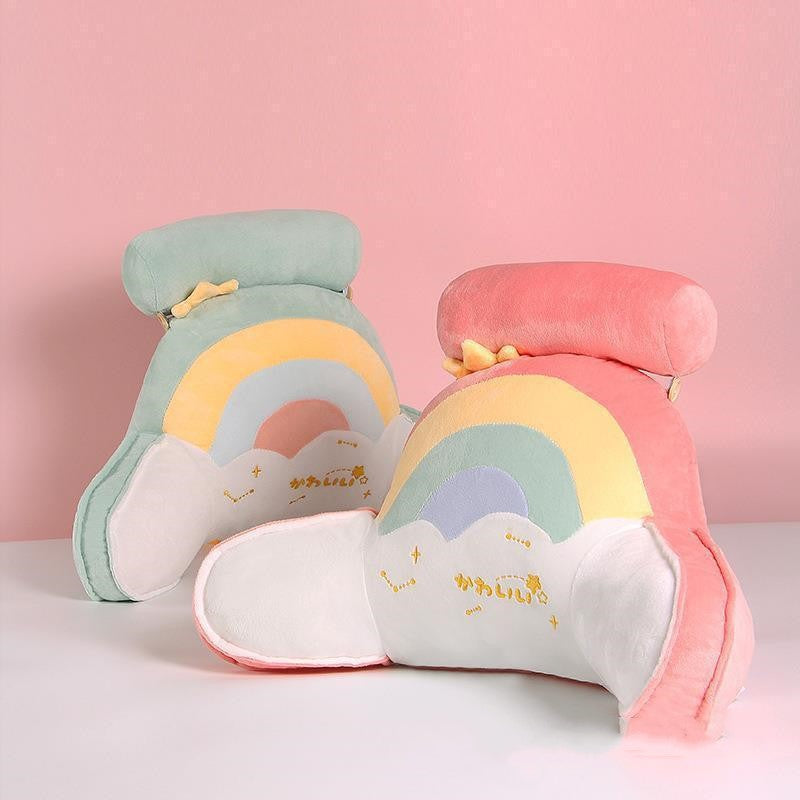 Office Rainbow Waist Pillow Plush Toy | Magic Stories