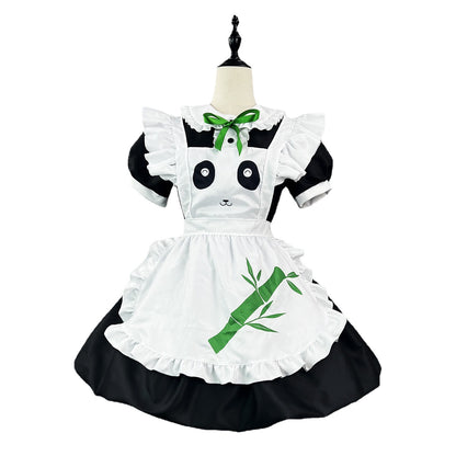 Cute Panda Maid Bubble Skirt Lolita Maid | Magic Stories