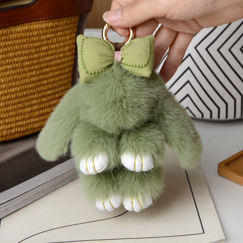 Cartoon Plush Bunny Keychain Pendant | Magic Stories