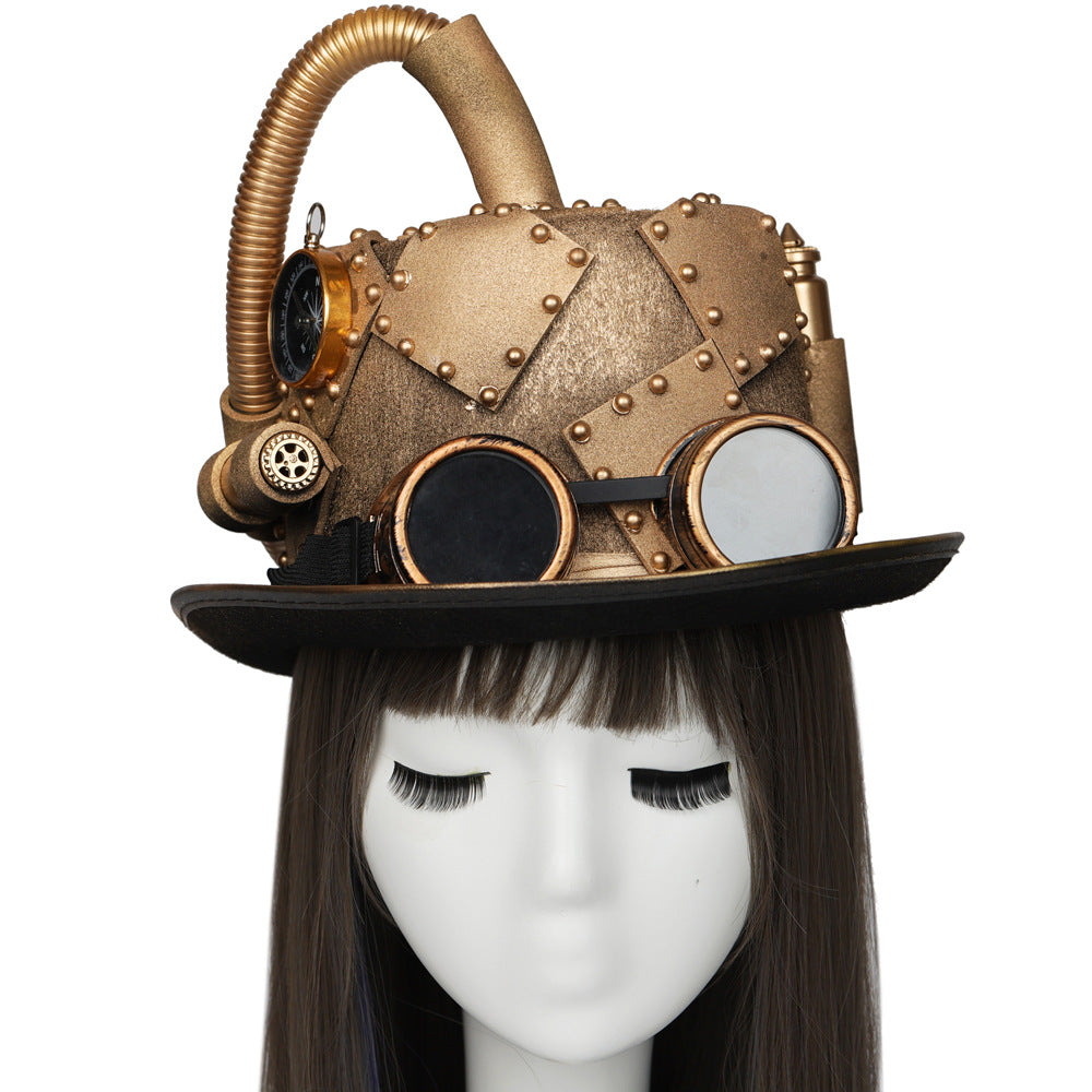 Steampunk Gothic Compass Hat Goggles | Magic Stories