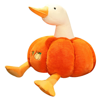Pumpkin Duck Plush Doll Creative Funny | Magic Stories