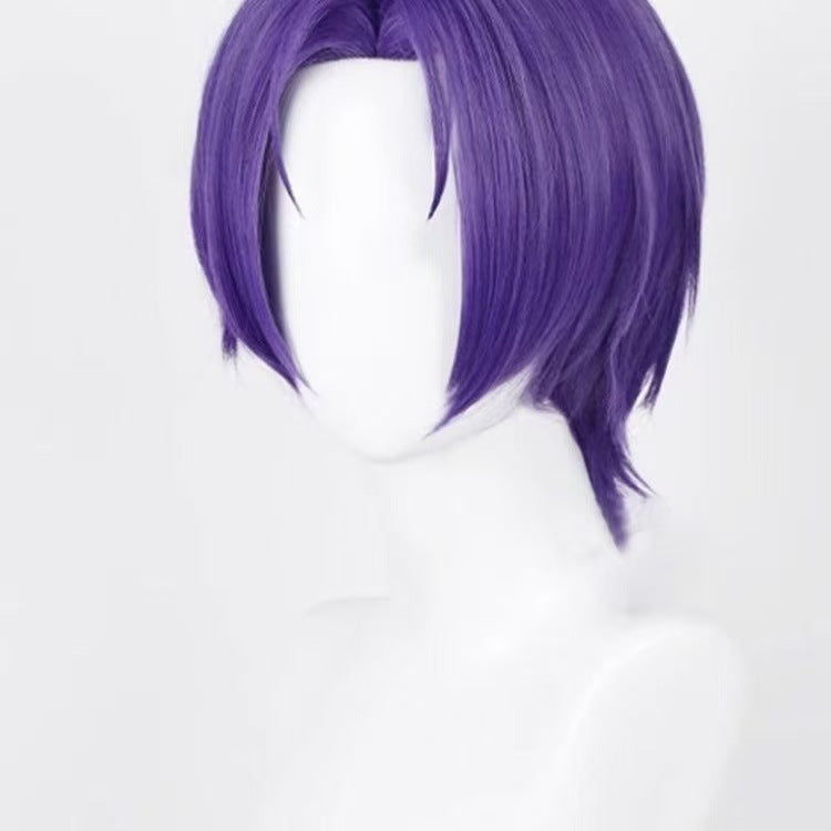 Cos Wig Purple Cosplay — detail