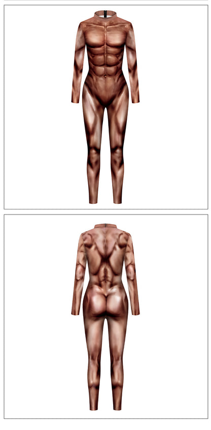 Cosplay Digital Printing Pattern One-piece Men — in use
