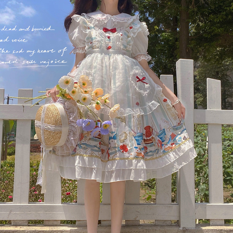 Lolita Dress Afternoon Tea Suspender Jsk Dress