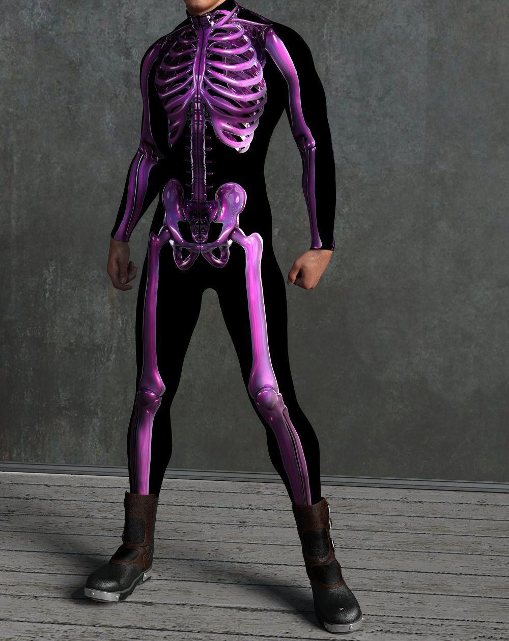 Million Holy Festival New Tights Printed Performance Costume — side view