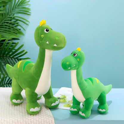 Dinosaur Doll Plush Toy Sleeping — in use