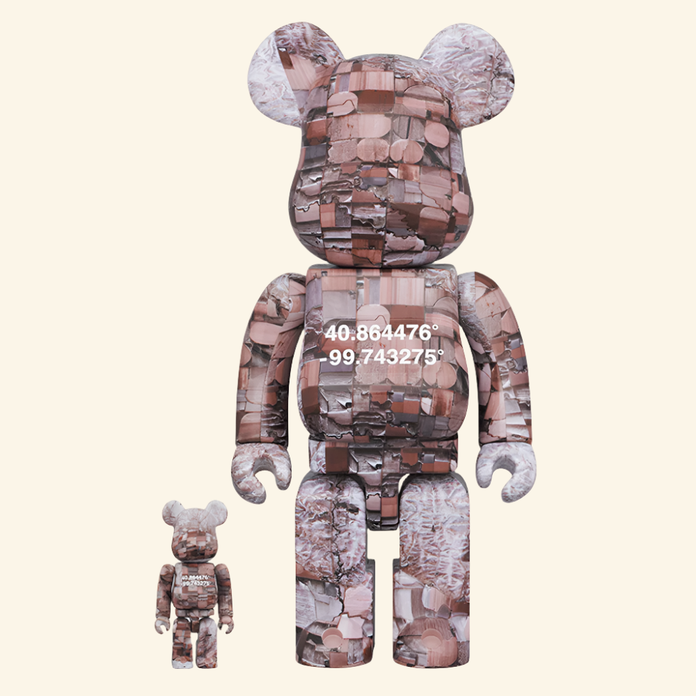 400% + 100% Bearbrick Benjamin Grant - Overview Nebraska