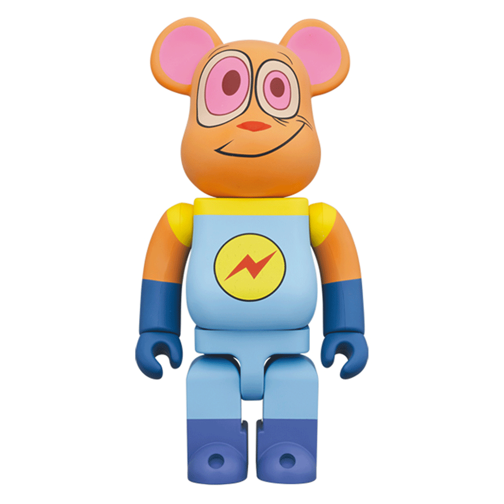 400% Bearbrick Ren & Stimpy Space Madness 2PCS SET — detail