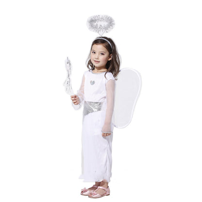Children's Clothing Girls Angel Dress Costume Party Costumes — packaging