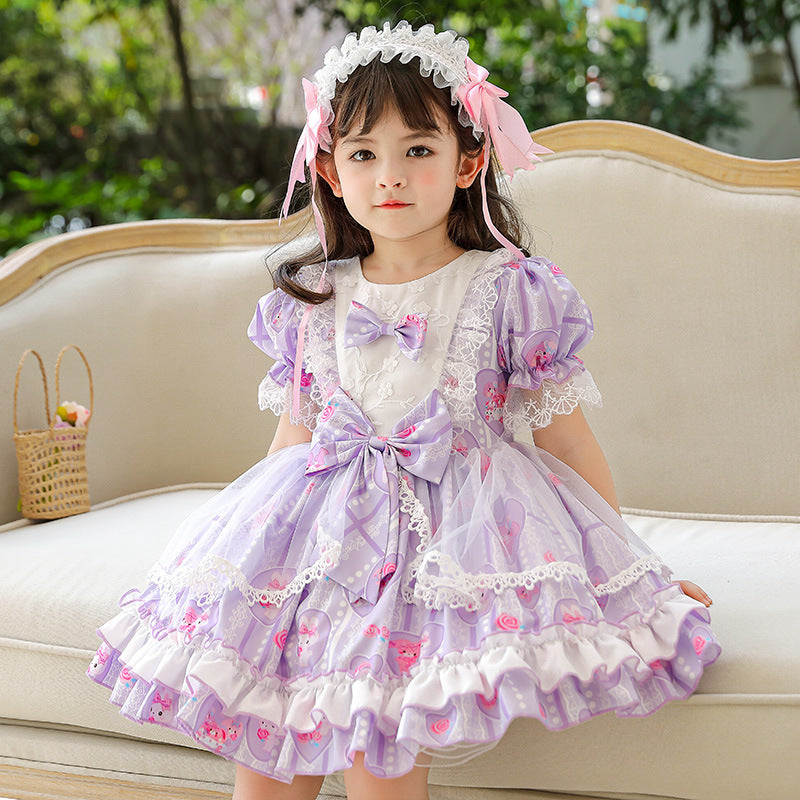 New Hot Sell Girls' Lolita Puffy Dress | Magic Stories