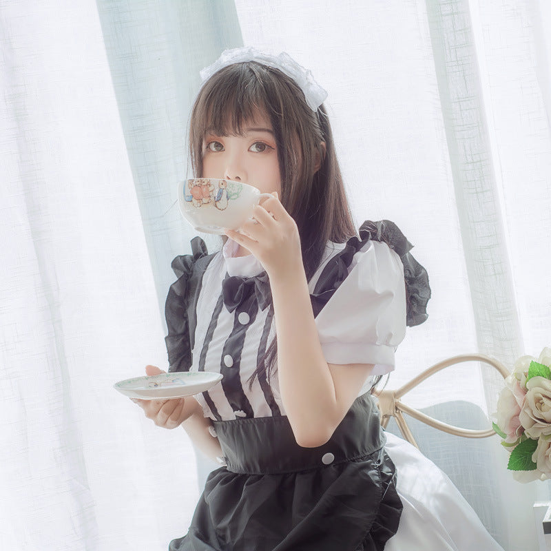 Maid outfit cafe work clothes cosplay clothes — detail