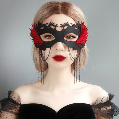 Half Face Mask Halloween Masquerade | Magic Stories