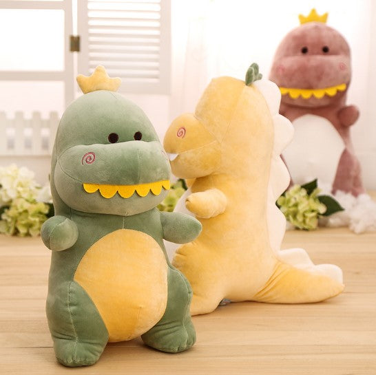 ADORABLE DINOSAUR COMPANION PLUSH TOY — back view