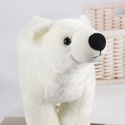Cute Polar Bear Doll Plush Toy | Magic Stories