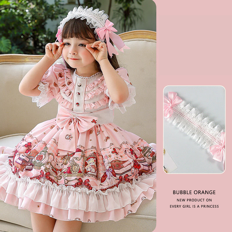 New Hot Sell Girls' Lolita Puffy Dress | Magic Stories