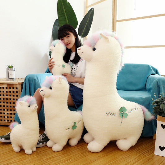Plush alpaca pillow | Magic Stories