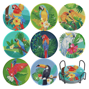 Cartoon Anime DIY Diamond Painting Coaster | Magic Stories