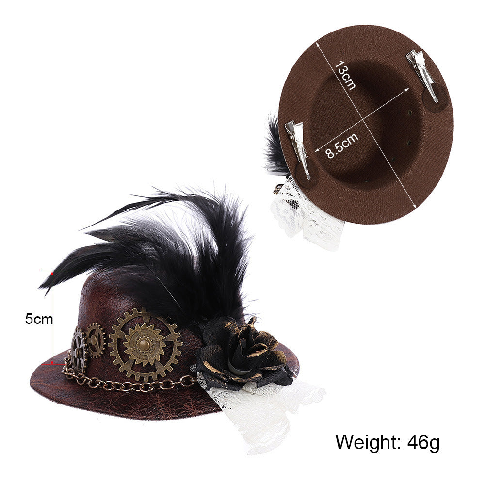 Halloween Gothic Mini Top Hat Steampunk | Magic Stories