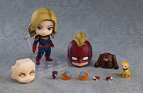Nendoroid Marvel - Captain Marvel: Hero's Edition DX — back view