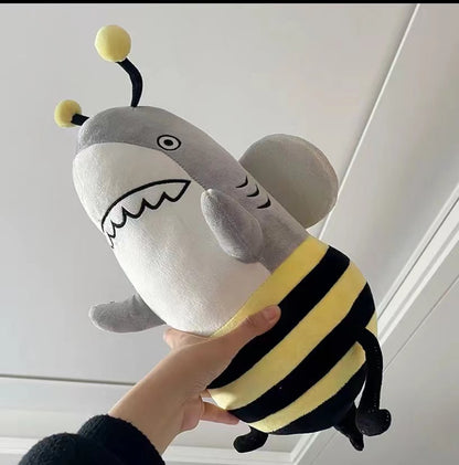 Home Fashion Simple Shark Bee Shape Plush | Magic Stories