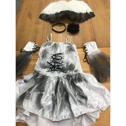 Halloween Costume Dark Angel Cosplay Suit — side view